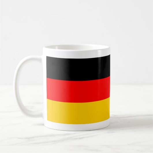 Tasse Deutschland Fahne (Links)