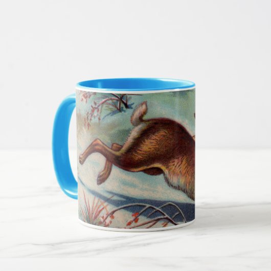 Tasse Dezember Rabbit (Vorderseite Links)