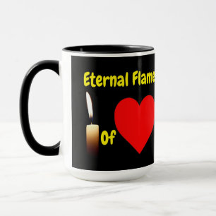Tasse Diamant Ewige Flamme der Liebe