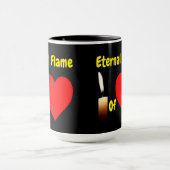 Tasse Diamant Ewige Flamme der Liebe (Zentrum)