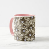 Tasse Diamond Blume (Vorderseite Links)