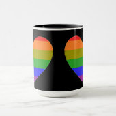 Tasse Diamond Rainbow Heart (Zentrum)