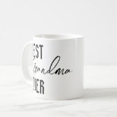 Tasse Die beste Oma ever (Vorderseite Links)