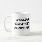 Tasse "Die größte Assistentin der Welt" (Links)