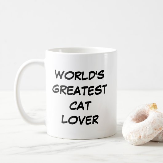 Tasse "Die größte Katze der Welt" (Mit Donut)