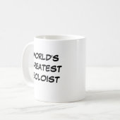 Tasse "Die größte Soloistin der Welt" (Vorderseite Links)