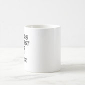 Tasse "Die größte Trauzeugin der Welt" (Mittel)
