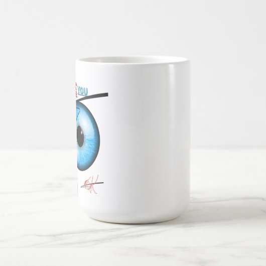 TASSE, DIE ICH EUCH SEHE KAFFEETASSE (Mittel)