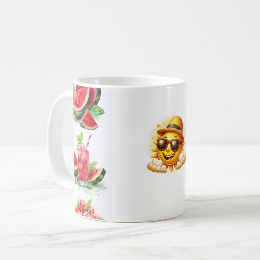 ☕ Tasse, die Inspiriert! Kaffeetasse (Vorderseite Links)