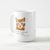 Tasse: Die Katze Kaffeetasse (Vorderseite Links)
