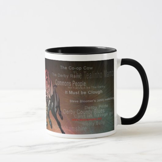 Tasse "die Korb-Kuh " (Rechts)