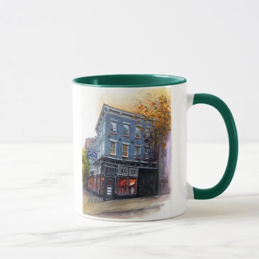 Tasse, die New York City feinste alte Stangen Tasse (Rechts)