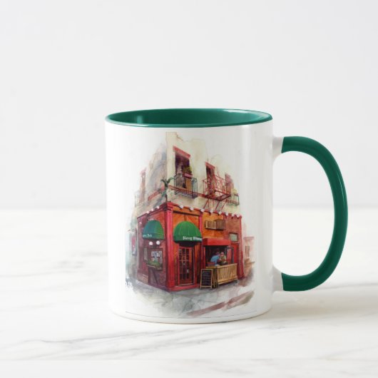 Tasse, die New York City feinste alte Stangen Tasse (Rechts)
