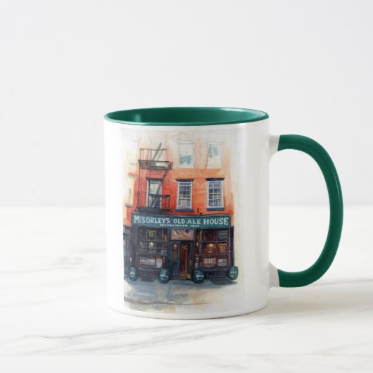 Tasse, die New York City feinste alte Stangen Tasse (Rechts)