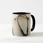 Tasse "Die Pflegesprache": Zeigen Sie Ihnen Betreu (VorderseiteRechts)