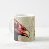 Tasse die Türkei-Geier-(Bussard zu einigem) (Vorderseite Links)