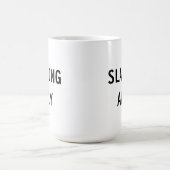 Tasse, die weg schuftet kaffeetasse (Mittel)