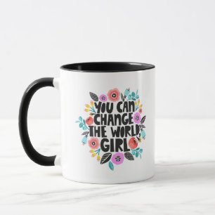 Tasse 'Die Welt verändern'