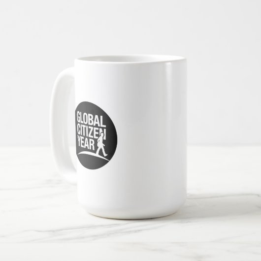 Tasse - Die Welt voranbringen (Vorderseite Links)