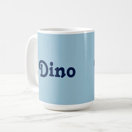 Tasse Dino (Vorderseite Links)
