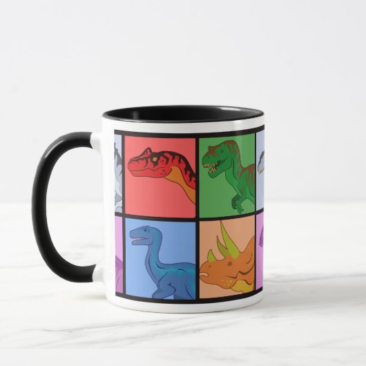 Tasse Dinosaurier (Links)