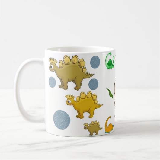 Tasse Dinosaurier (Links)