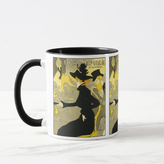 Tasse: Divan Japonais von Toulouse-Lautrec Tasse (Links)