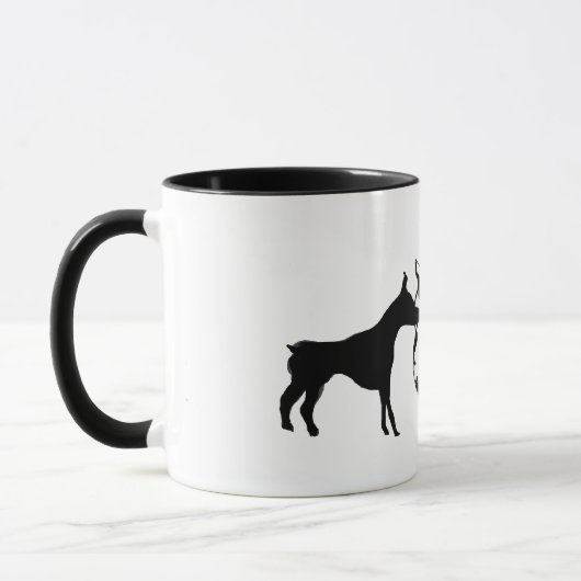 Tasse: Dobermans Stärke Tasse (Links)