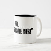 Tasse Doktor, Tasse Dr. individuelle Name, Geschen (VorderseiteRechts)