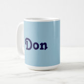 Tasse Don (Vorderseite Links)