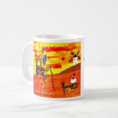 Tasse Don Quixote (Vorderseite Links)