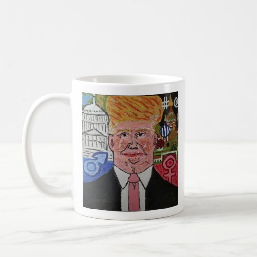 Tasse Donald Trump "Trumpy": POTUS 45 (Links)