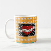 Tasse-DON't ist überhaupt über das Lieben das Kaffeetasse (Links)