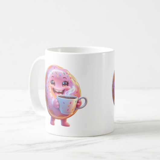 Tasse Donut (Vorderseite Links)