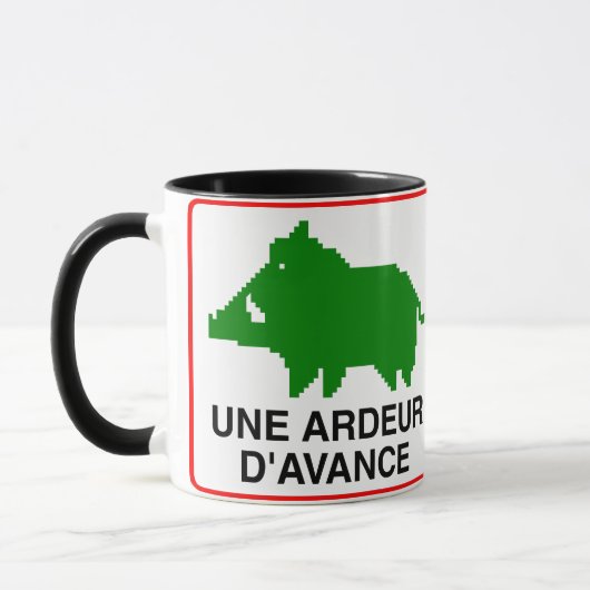 Tasse - Doppeltes eine GLUT IM VORAUS (Links)