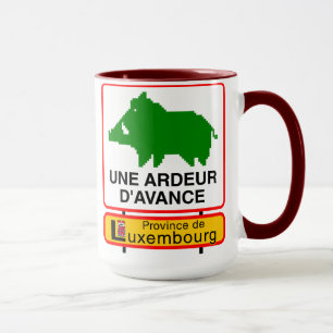 Tasse - Doppeltes Provinz von Luxemburg
