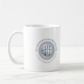 Tasse - Doppeltes versah Logo mit Seiten (Links)