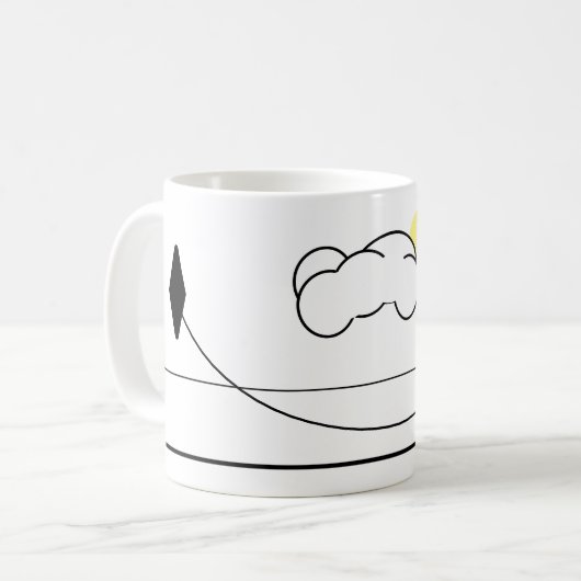 Tasse - Drachenfliegen (Vorderseite Links)