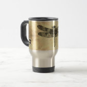 Tasse DRAGONFLY aus Edelstahl 15 oz (Vorderseite Links)