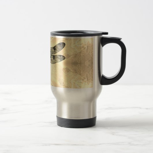 Tasse DRAGONFLY aus Edelstahl 15 oz (Rechts)