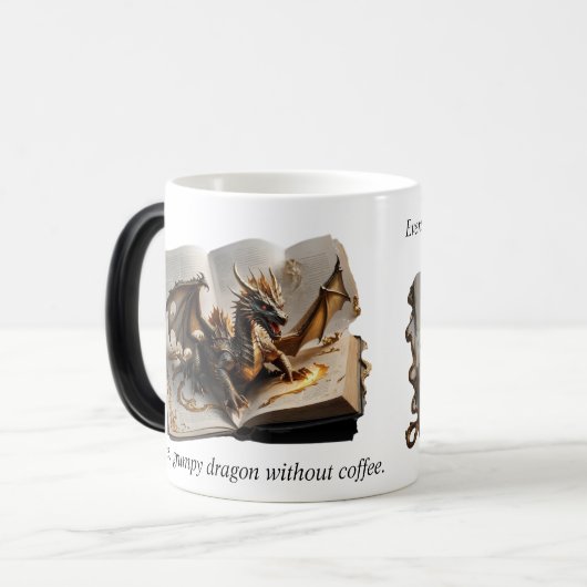 Tasse "Dragon's Morning Brew" (Vorderseite Links)
