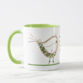 Tasse - Drahtbird mit grünen Steinen (Links)