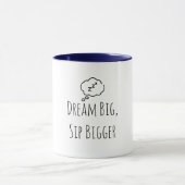 Tasse "Dream Big Sip Bigger ZZZ" (Zentrum)