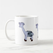 Tasse - Drei Alpaca und Name (Links)
