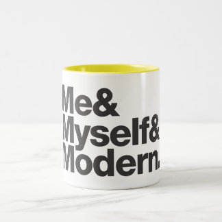 Tasse drei m/Kaffees