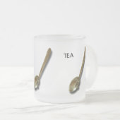 Tasse - drei Teelöffel (VorderseiteRechts)