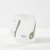 Tasse - drei Teelöffel (Vorderseite Links)