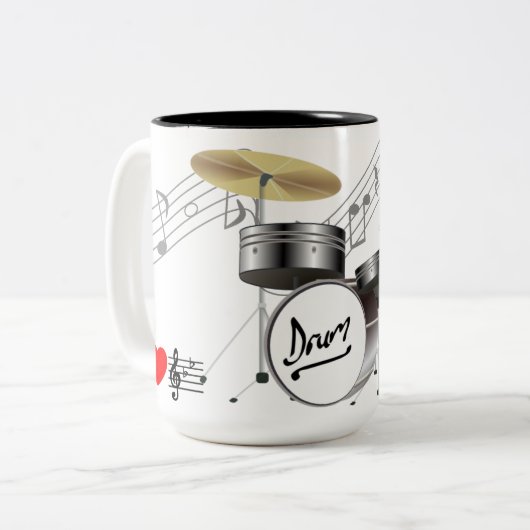 TASSE - Drum-Kit-Design - I Heft Music (Vorderseite Links)