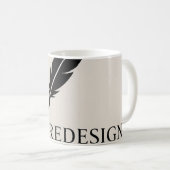 Tasse Dunkle Design (VorderseiteRechts)