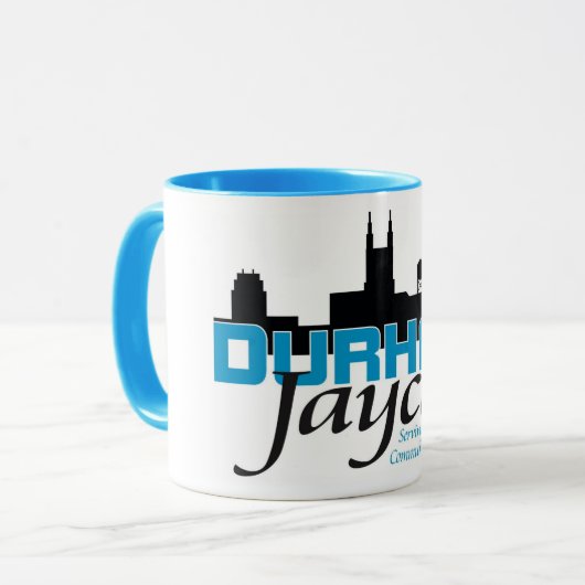 Tasse Durhams Jaycee (Vorderseite Links)